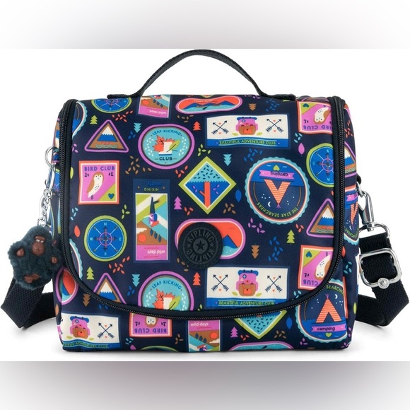 KIPLING | KICHIROU WANDERING ROADS PRINTED LUNCH BAG * LIMITED EDITION - Picture 1 of 11